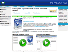Tablet Screenshot of homepagefix.de